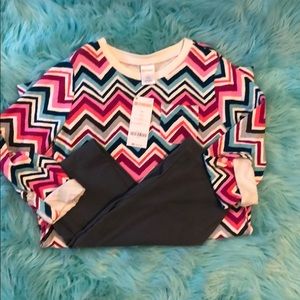 NWT Gymboree dress and leggings. Size 10